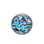 Factory Direct Wen Jingling Style Aurora Glass Stones Flatback Shaped Aurora Transparent Rhinestones Nail Art Accessories