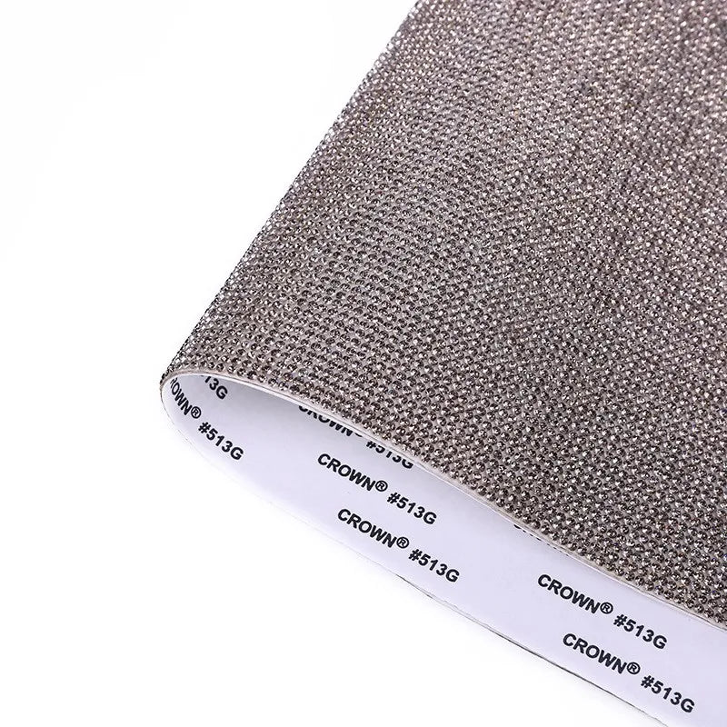 SS6 Hot Sales Custom Bling Bling Rhinestone Mesh Glass Crystal 2MM Hot Fix Rhinestone Sticker Rhinestones for Car