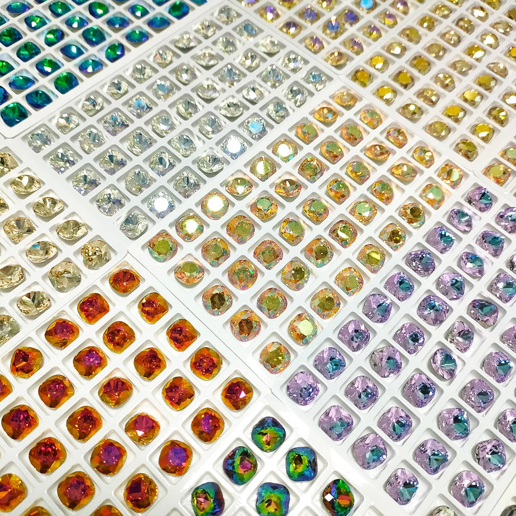 2024 Top Selling Product Popular Design Eco-friendly Materials K9 Glass High Quality Long-lasting Durability Point Back Stones