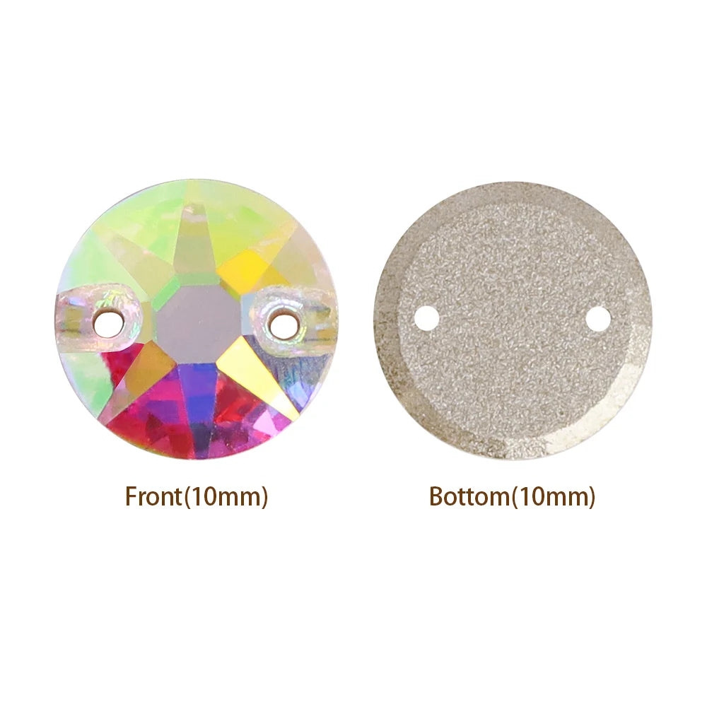 QIYI Factory Direct Wholesale Top Quality Durable Innovative Design Luxury Minimalist Versatile XIRIUS Sew-on Stone for DIY