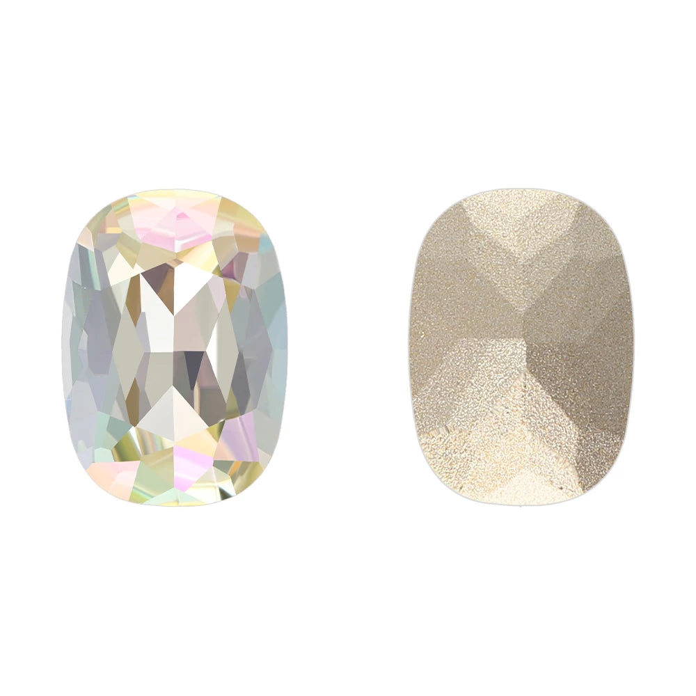 Latest Fashion Design Classical Rectangle for Fancy Stone High Quality Grade AAAAAA K9 Glass Point Back Stones 12 Facets