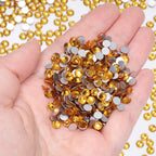 Wholesale 14400pcs/bag Non Hotfix Rhinestones SS6-SS30 Glass Crystal Flatback Regular Cut Rhinestones for Nails Art