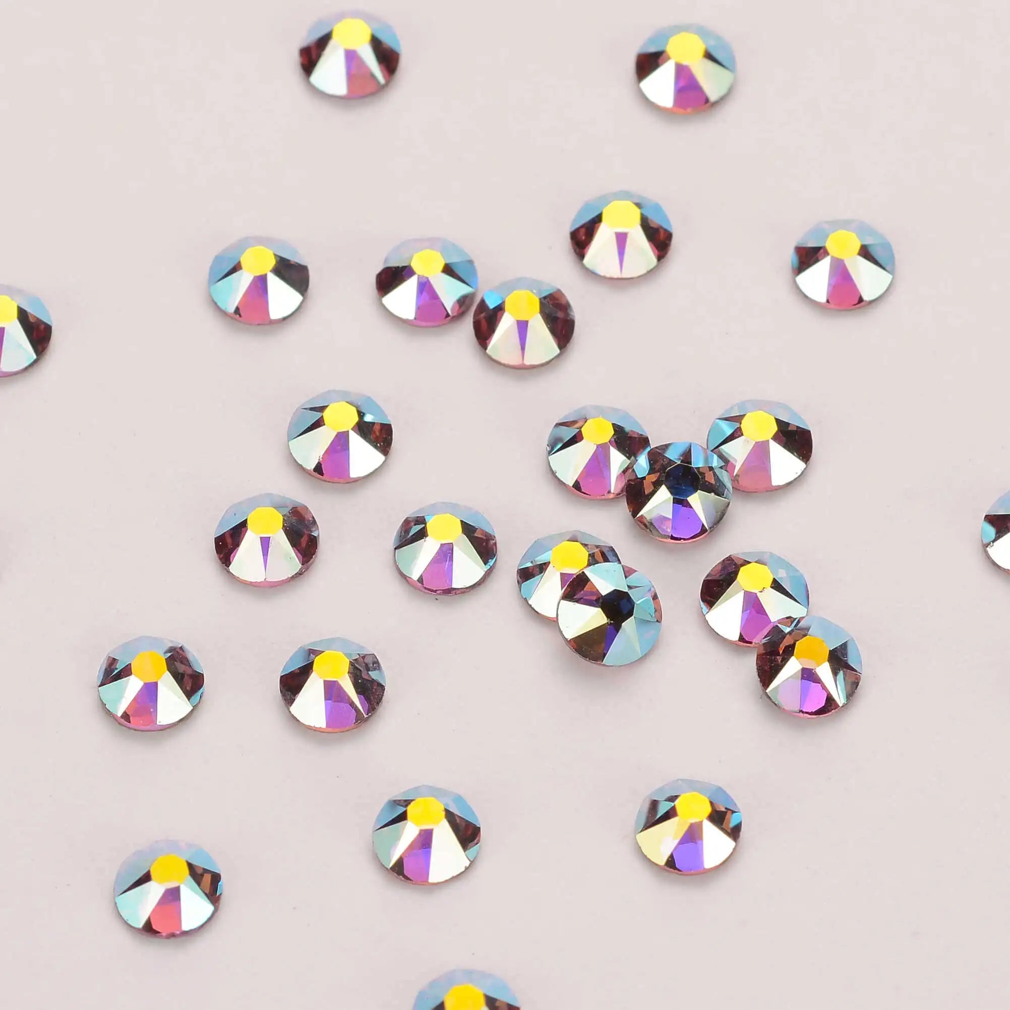 High Quality Big Pack 16 Cut Facets Rhinestone 14400 PCS Crystal AB Non Hot Fix Flatback Rhinestones for Dress