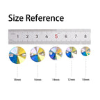 Top Quality Rivoli  80+ Colors Rhinestones Crystal AB Sew-on Rhinestones Glass Gems Clothing Flatback Sewing Stones for Women