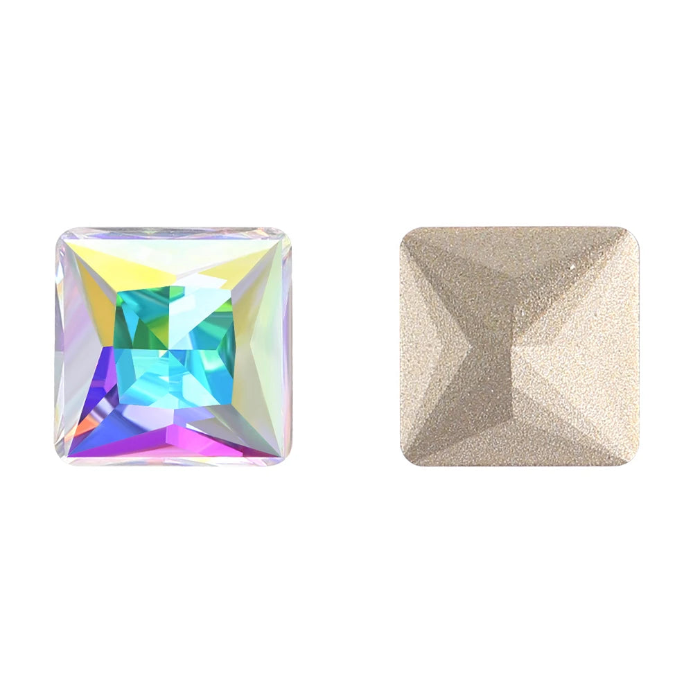 Effect Color Hot Selling Latest Fashion Design Factory Wholesale New Design Eco-friendly Materials K9 Glass Point Back Stone