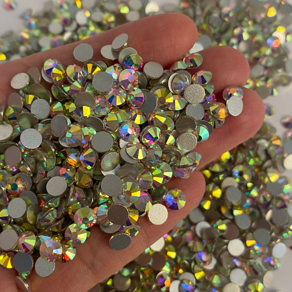 Newest Glass Rhinestones Non Hot-Fix Flatback Rhinestones Bulk High Quality for Clothing Accessories