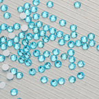 Factory High Quality 100 Colors Glass Diamond Rhinestone Flat Back Non Hot Fix Crystals Stones in Bulk