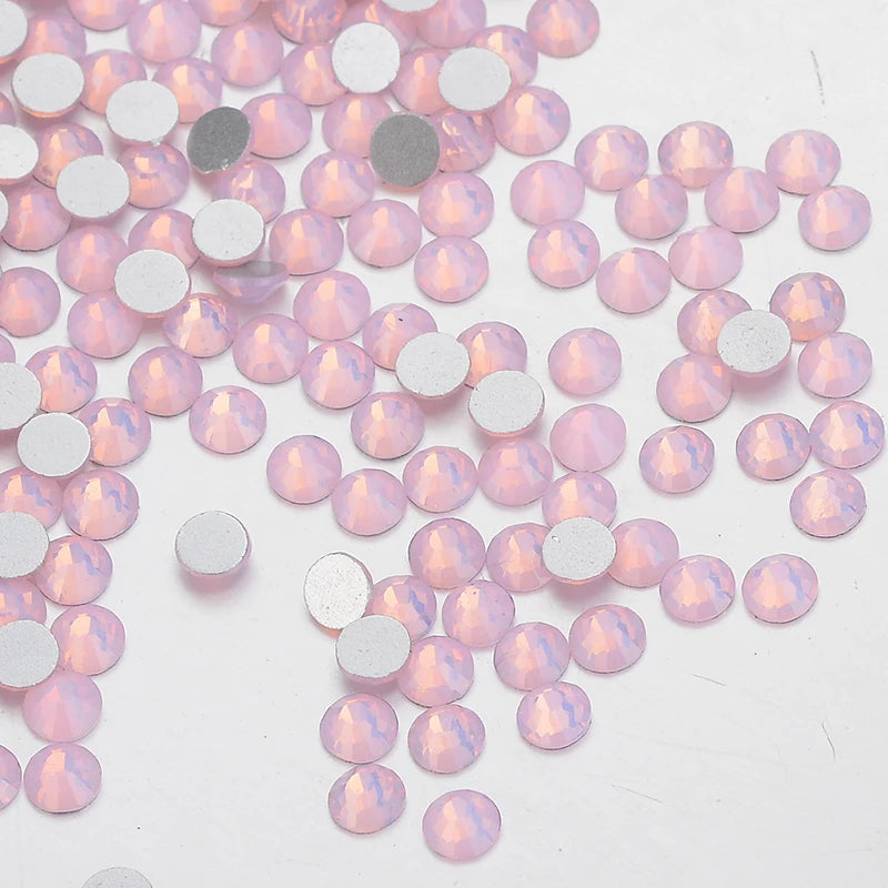 Hot-selling Product Glass Crystal Flatback Bulk Glitter Non Hotfix Rhinestones for Garment Shoes Decorations