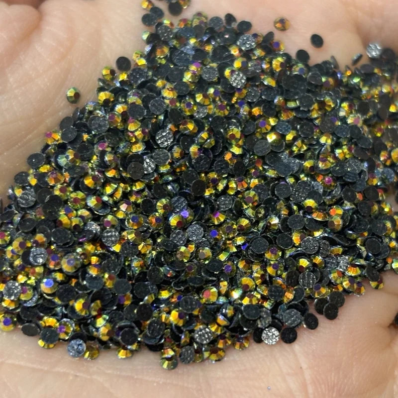 Wholesale SS10 Flatback Rhinestone Hotfix Accessories 1440pcs for Clothing Shoes Bags & Nails Glue-On Technique