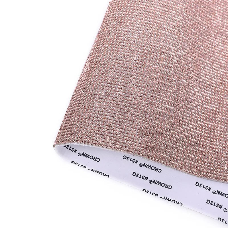 SS6 Hot Sales Custom Bling Bling Rhinestone Mesh Glass Crystal 2MM Hot Fix Rhinestone Sticker Rhinestones for Car