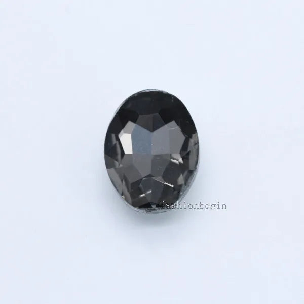 All-size Oval pointback crystal glass rhinestones diamantes fancy stones beads for shoes,bag,clothes, craft DIY jewelry material