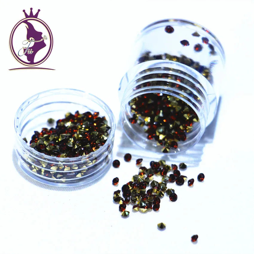 Wholesale 3mm Resin Diamond Rhinestones Point-Bottom Diamond Clothing Processing Accessories DIY Materials Crystal
