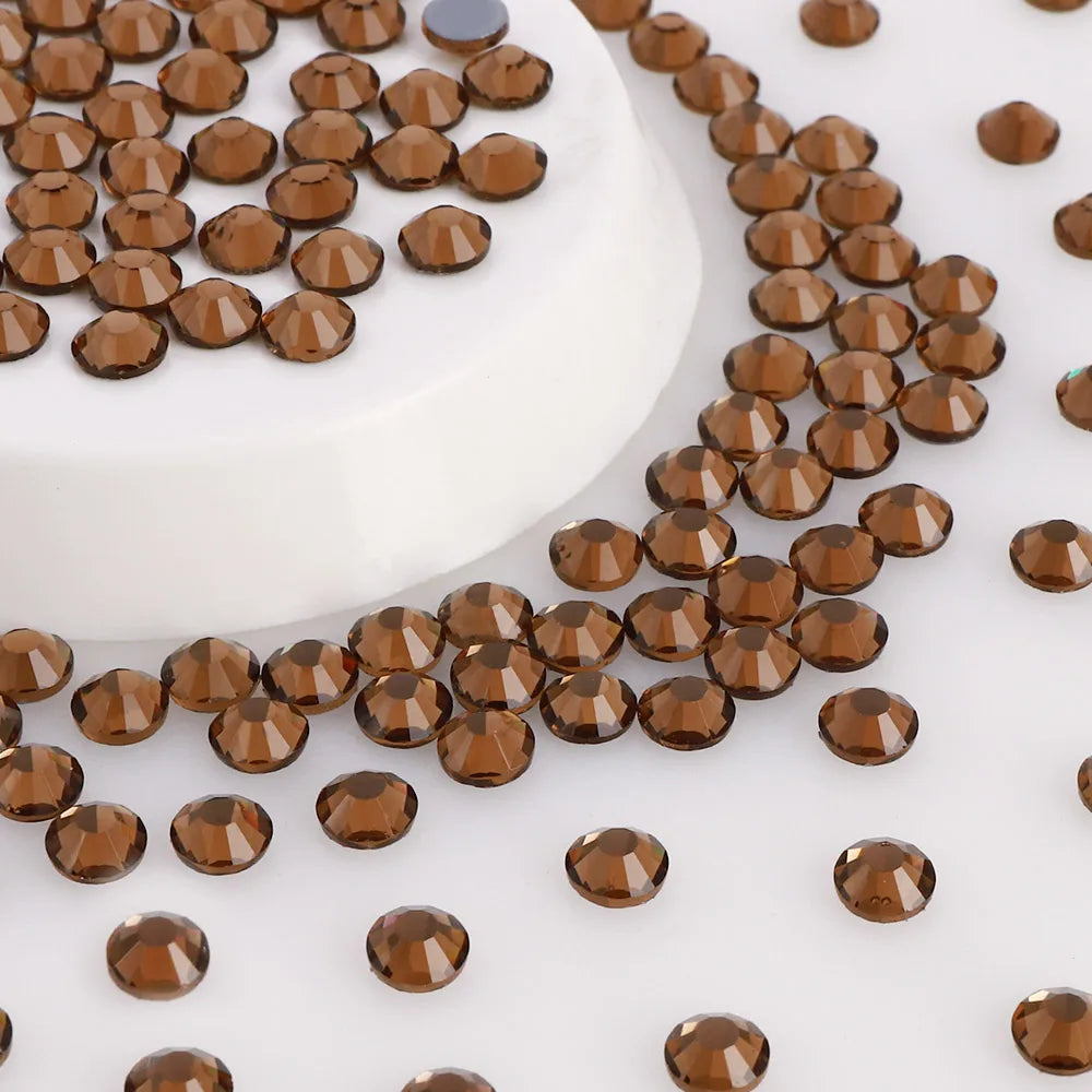 Factory Rhinestones Hotfix Nail Art Crystal Rhinestone Flat Back Bulk for Top Decoration Accessories