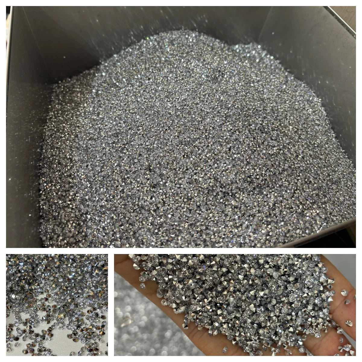 High Quality 3mm Pointback Resin Rhinestone Jewelry Accessories Custom Wholesale Bulk for Shoes Nails Garments Bags