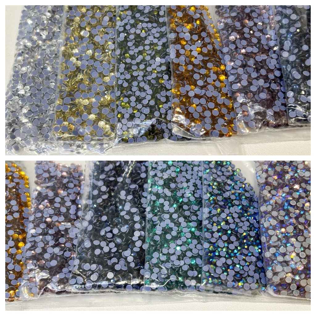 LCT Flat Back Hot Fix DIY Crystal Jewelry Accessories Iron Nail Rhinestone in Bulk Wholesale Loose Rhinestone for Jewelry Making