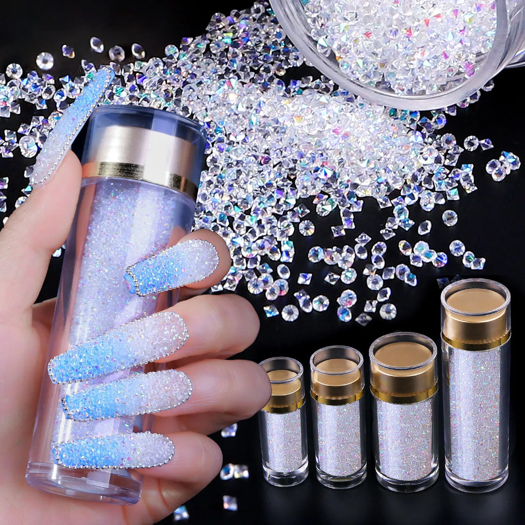 Hot Selling Nail Art Crystals Rhinestones High Quality Bulk Resin Crystals Nails Rhinestones