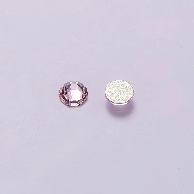 Big Bag 1440pcs/bag Factory Wholesale High Quality Glass Stone Flat Back Cold Fixation Non Hot Fix Crystal Rhinestone