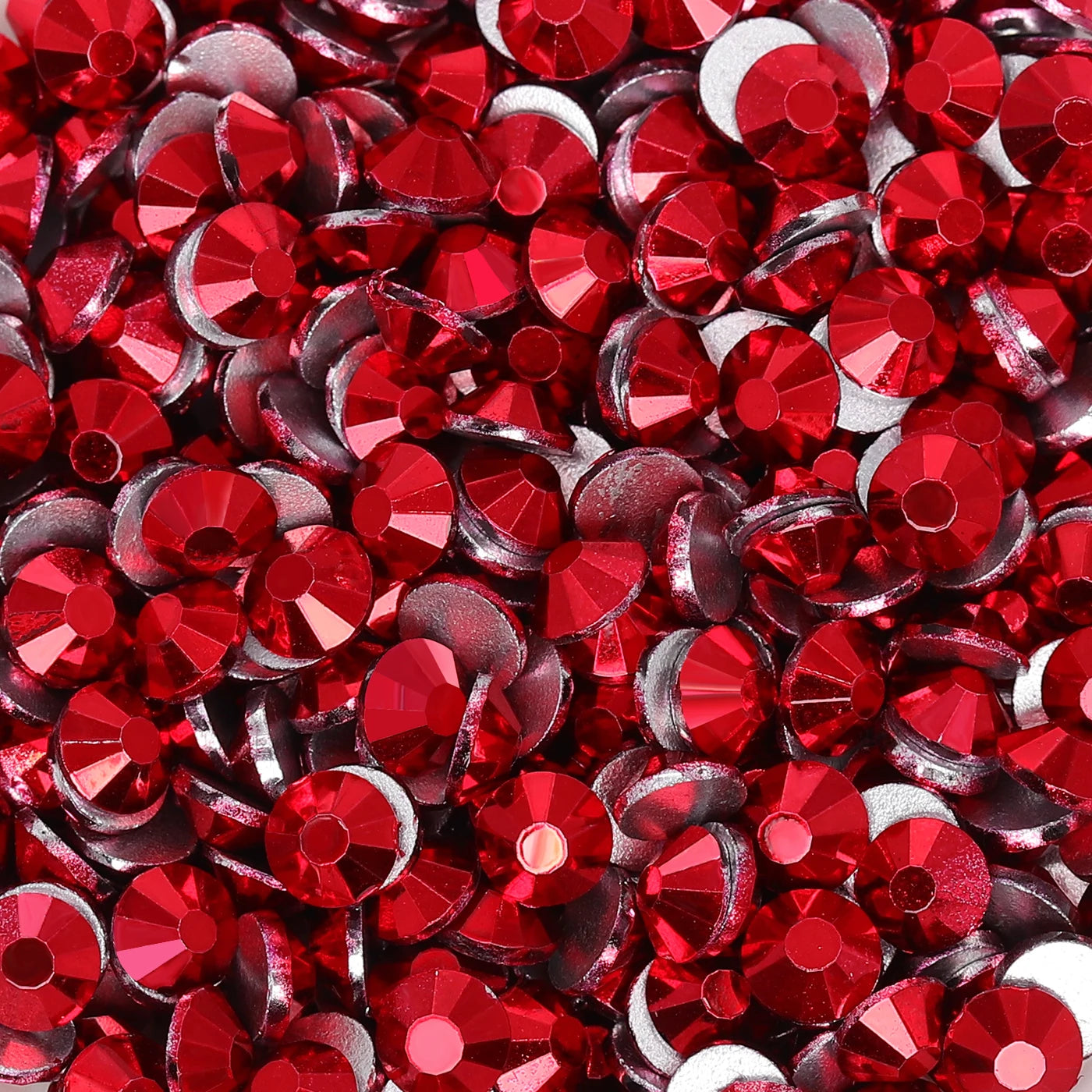 Factory Direct Wholesale Latest Fashion Flat Back Rhinestones Glass Crystal Metallic Series Rhinestone Accessories for Garment