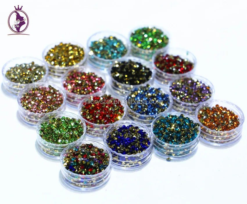 Wholesale 3mm Resin Diamond Rhinestones Point-Bottom Diamond Clothing Processing Accessories DIY Materials Crystal