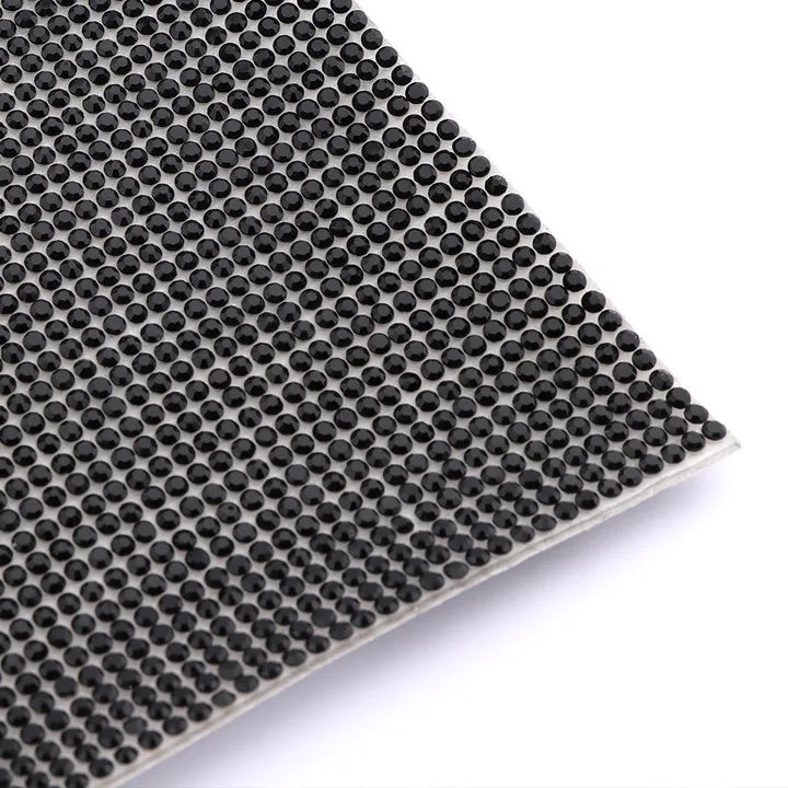 SS6 Hot Sales Custom Bling Bling Rhinestone Mesh Glass Crystal 2MM Hot Fix Rhinestone Sticker Rhinestones for Car