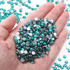 September New Colors Wholesale Royal Blue Rhinestone RNew Design Non Hotfix  Flat Back Crystal Glass  for DIY Nail Clothing