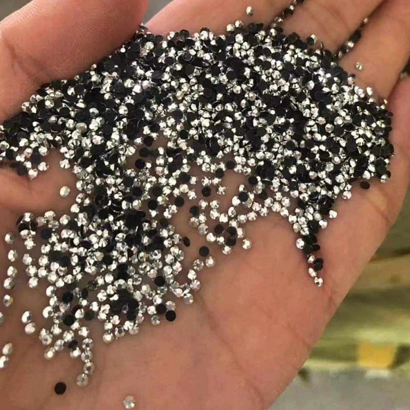 Wholesale SS10 Flatback Rhinestone Hotfix Accessories 1440pcs for Clothing Shoes Bags & Nails Glue-On Technique