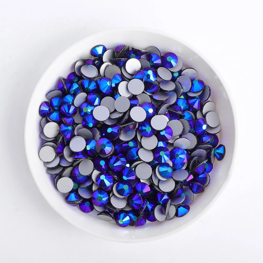 Ss5-ss20 High Quality Customization Flat Back Crystal  Non Hot Fix Rhinestone,Factory Direct Sale Flat Back Rhinestone for Dress