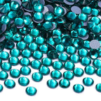 Factory Price Hotfix Glass Crystal Flat Back Rhinestone Round Hotfix Crystal Stone Shine Blilng  for Clothing Accessories