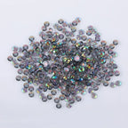 Wholesale Fashion-Shape Transparent Crystal Hot Fix Flat Bottomed Jelly Rhinestones for Handicrafts