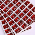 K9 High Quality Red Series Sew on Glass Sewing Stone Crystal Rhinestones for Dancing Gament Decoration