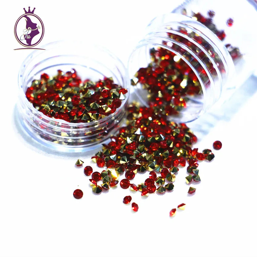 Wholesale 3mm Resin Diamond Rhinestones Point-Bottom Diamond Clothing Processing Accessories DIY Materials Crystal