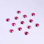 Wholesale 1440pcs Customize Flat Back Crystal Rhinestones Mineral Fuchsia Nail Charms Diamond Glass Bulk for Jewelry