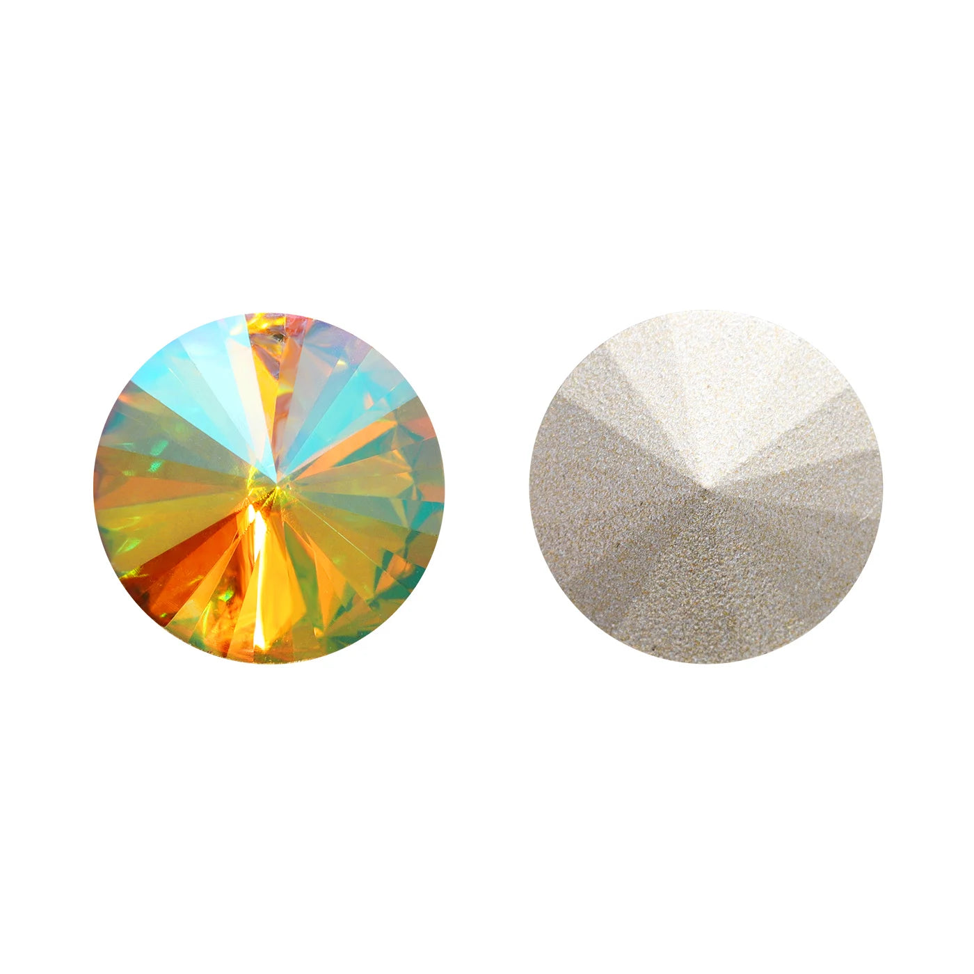 Qiyi New Arrival Rivoli Fancy Shape Eco-friendly Materials Trendy Design K9 Glass High Quality Grade AAAAAA Point Rhinestone