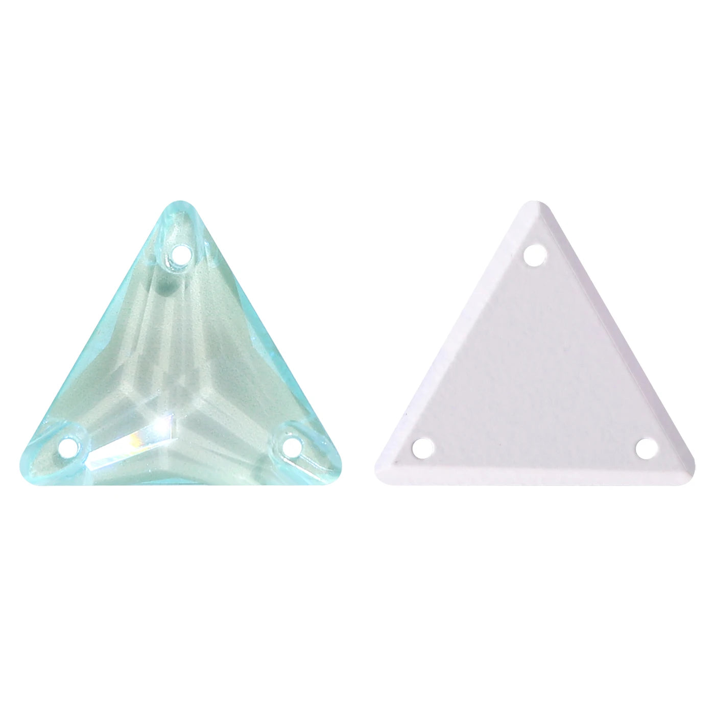 Triangle 12mm 16mm 22mm 80+Colors Sew on Rhinestones 3270  Flat Back Bling Bling Diamond Stone for Fashion Jewelry Clothes