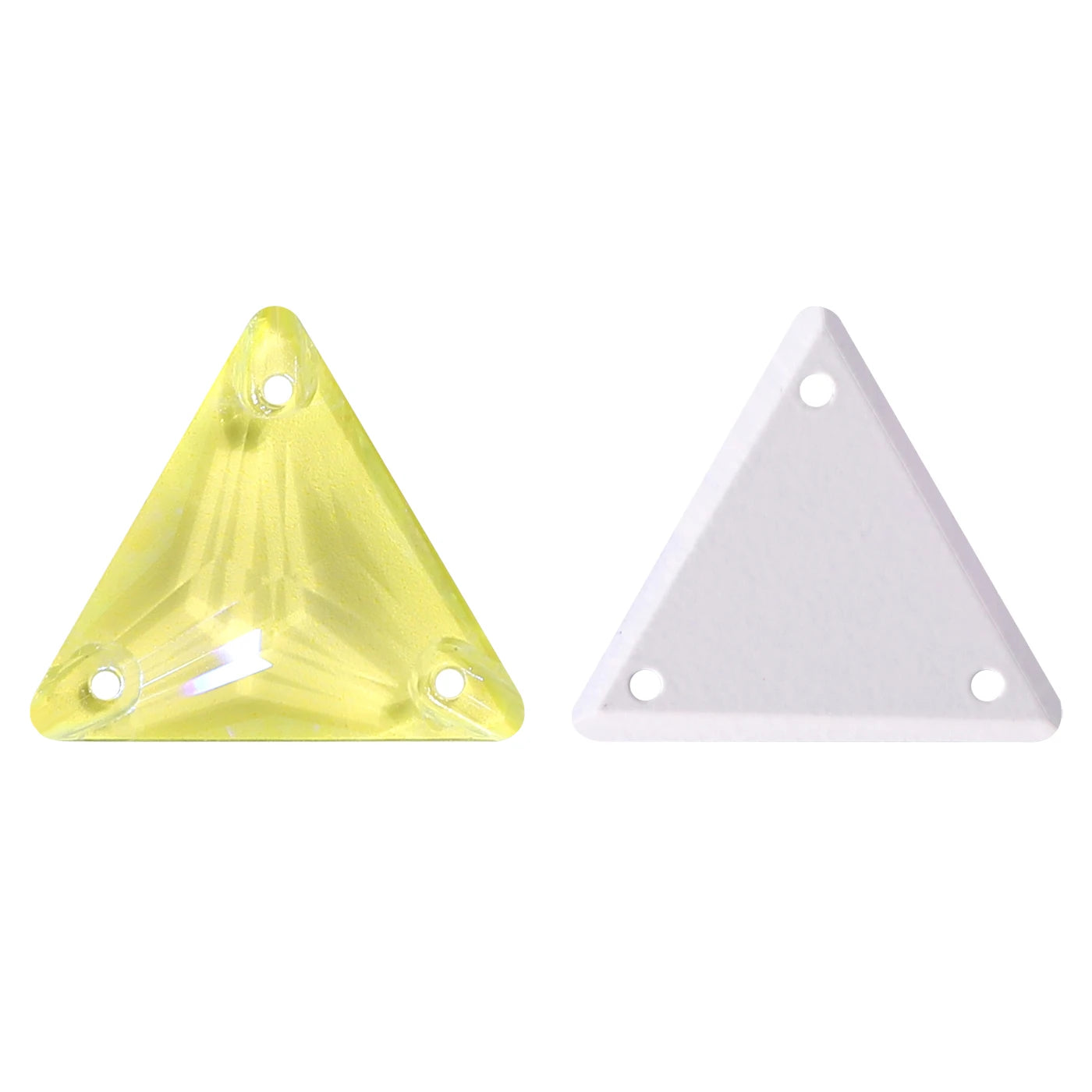 Triangle 12mm 16mm 22mm 80+Colors Sew on Rhinestones 3270  Flat Back Bling Bling Diamond Stone for Fashion Jewelry Clothes