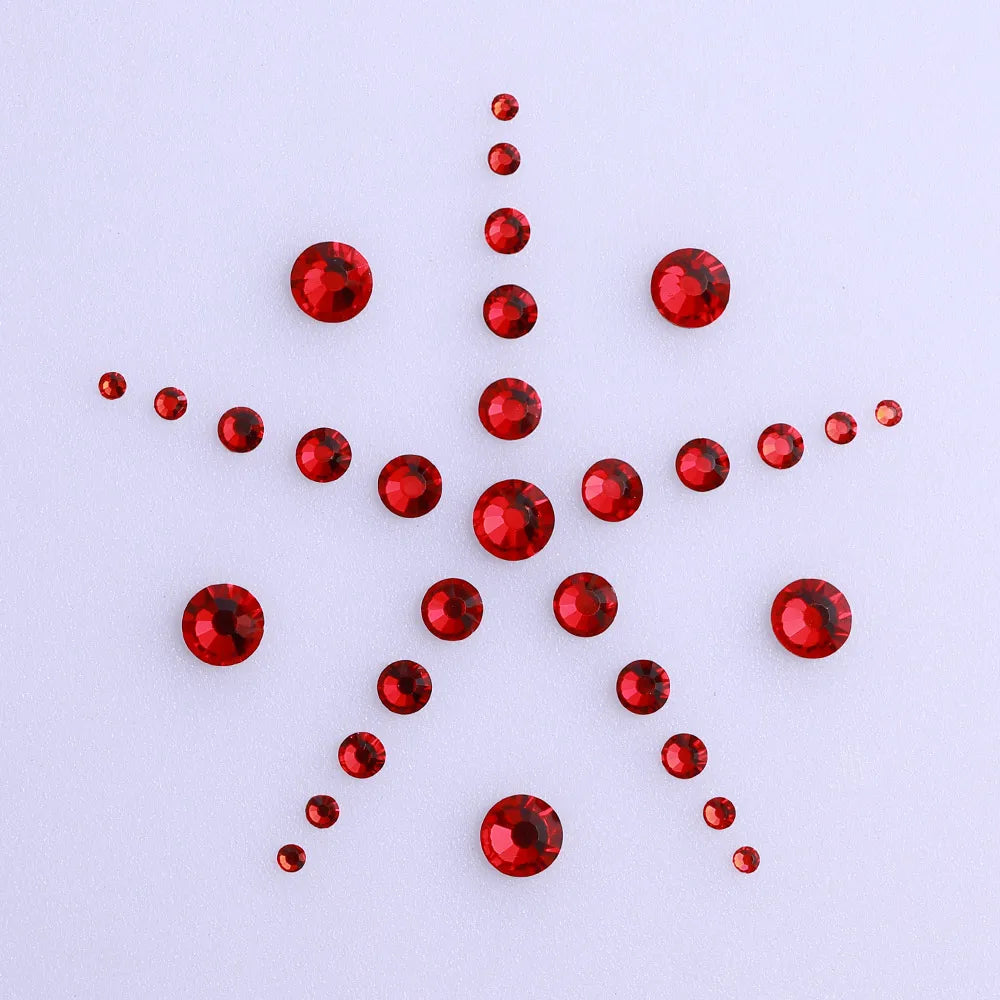 QIYI Wholesale Mixed Size Ss4-ss20 Bling Crystal Rhinestones Bulk for Decorative Nail Art Crafts