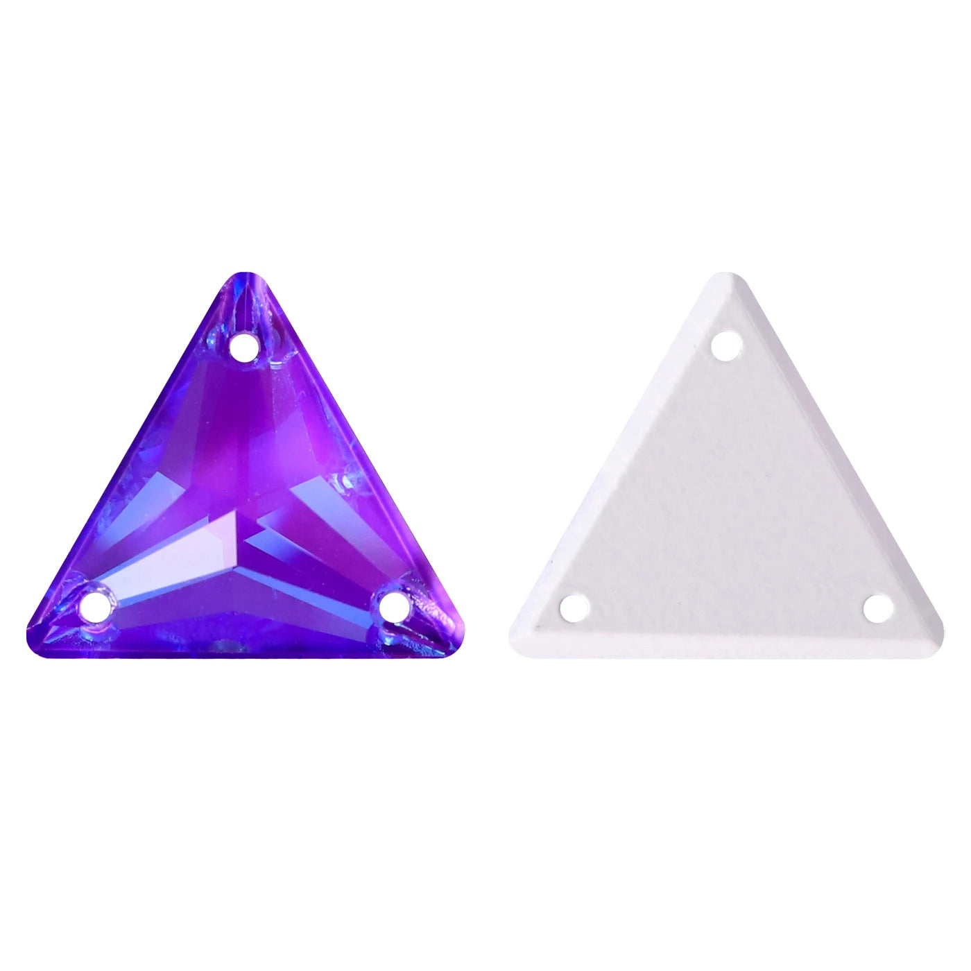 Triangle 80+Colors Sew on Rhinestones 3270 Glass Fancy Glass Flat Back Bling Bling Diamond Stone for Fashion Jewelry Clothes