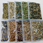 SS28 Round Glass Crystal Loose Rhinestones in Bulk for Bags and Clothing Decoration Rhinestone