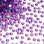 SS6-SS30 Wholesale Small Bag Non Hotfix Glue on 4A+ Quality Rhinestones Glass Crystal Flatback Regular Cut for Nail Art