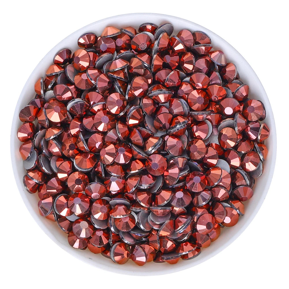 QIYI SS10-SS20 1130-1187 14400pcs Non Hot Fix Factory Direct Wholesale High Quality Durable Glass Crystal Rhinestones for Girls