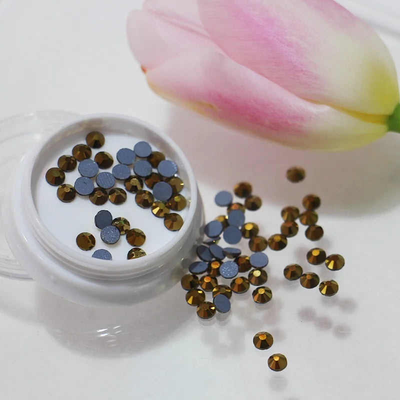 Wholesale Shiny Flat Bottomed Water Diamonds Loose Rhinestone Nail Art Accessories Jewelry DIY Decorative Materials