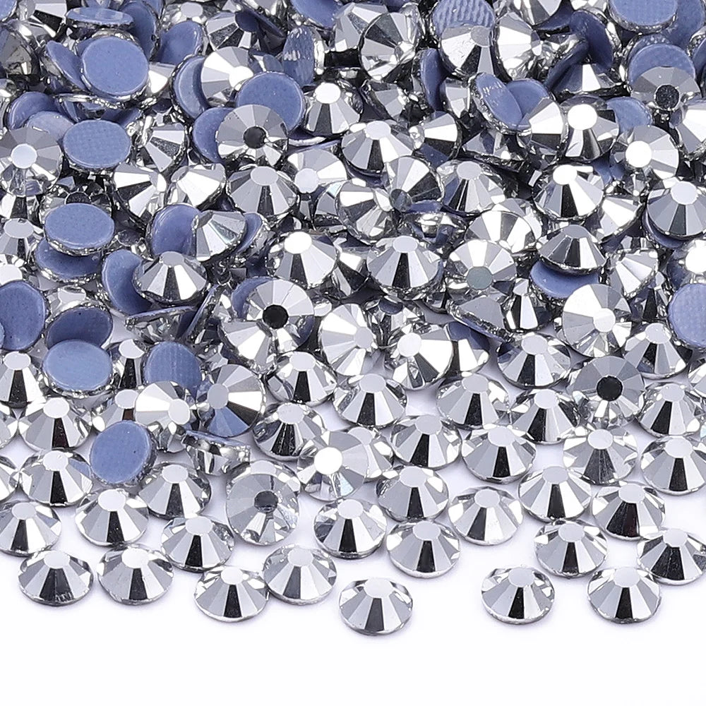 Hotfix Glass 60+Colors Rhinestone Crystal AB High Quality Rhinestones Bulk Crystals Stones Garment Accessories for Clothing