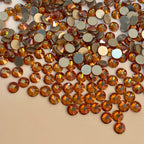 Factory Price Glass Sunset Glow Transparent Jelly Rhinestones Crystal Rhinestone Flatback Nail Charms Diamond for Jewelry