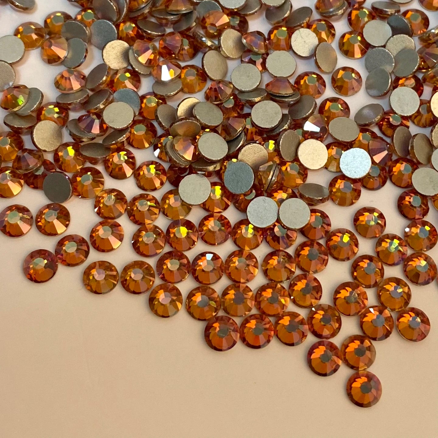 Factory Price Glass Sunset Glow Transparent Jelly Rhinestones Crystal Rhinestone Flatback Nail Charms Diamond for Jewelry