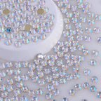 Wholesale 2088 Crystal Glass Rhinestone 16 Cut Facets SS10-SS40 8 Big 8 Small Crystal Strass Flatback Rhinestones