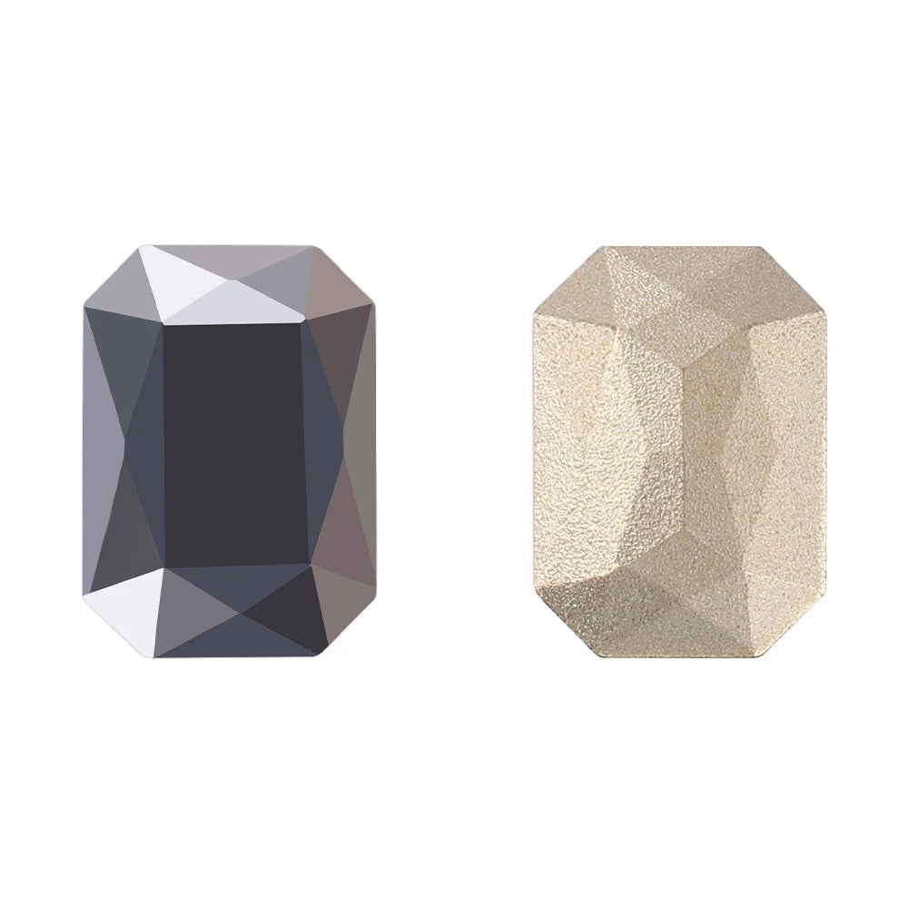 QIYI K9 Glass Grade AAAAAA Loose Rhinestones Maxi Cushion Octagon Point Back Stones