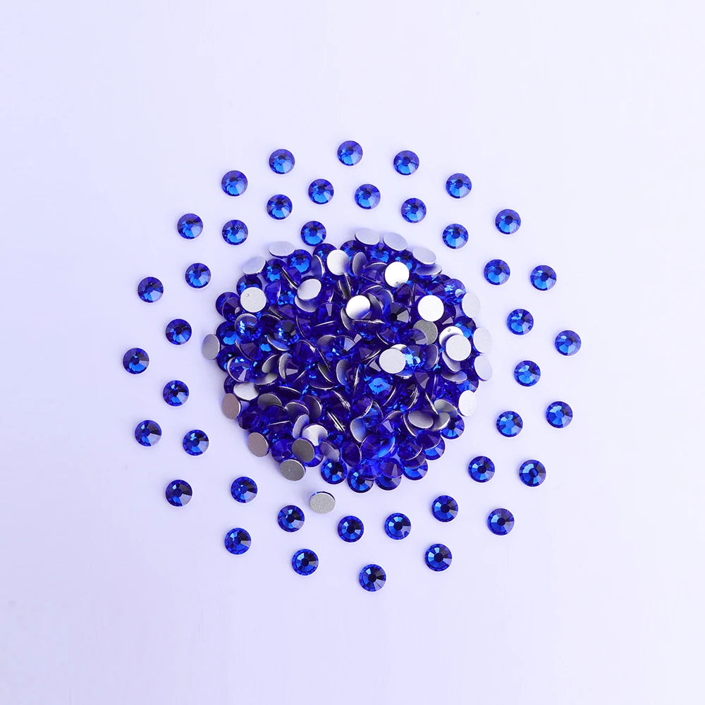 Ss5-ss20 High Quality Customization Flat Back Crystal  Non Hot Fix Rhinestone,Factory Direct Sale Flat Back Rhinestone for Dress