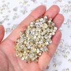 QIYI SS10-SS20 1130-1187 14400pcs Non Hot Fix Factory Direct Wholesale High Quality Durable Glass Crystal Rhinestones for Girls