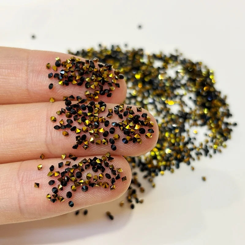 Point Back Rhinestone Wholesale Glass Crystal Rhinestone Nail Art DIY Decoration Materials Rhinestone