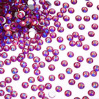 Factory Wholesale Big Bag Non Hotfix Rhinestones SS6-SS30 Glass Crystal Flatback Regular Cut Rhinestones for Nails Art